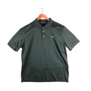 Masters Collection Mens XL Green Pima Cotton‎ Short Sleeve Golf Polo Shirt